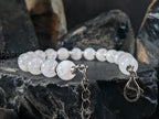 High Grade Untreated AAAA Rainbow Moonstone Bracelet