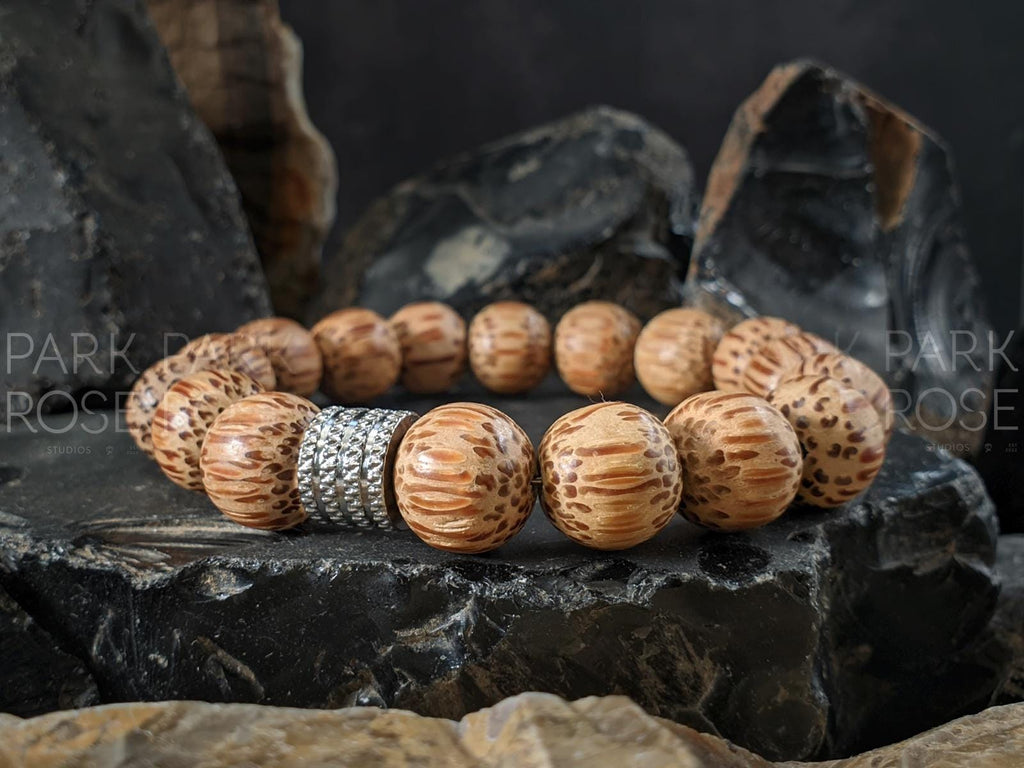Chunky Coconut Bead Bracelet