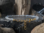 Dainty Faceted Blue Flash Labradorite Bracelet / Anklet (4mm)