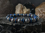 Blue Hematite Titanium Bracelet: Grade 2 Titanium