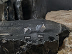 Faceted Gibeon Iron Nickel Meteorite Beads (6/8mm)