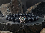925 Sterling Silver Doggy Sugar Skull Bracelet (8mm)