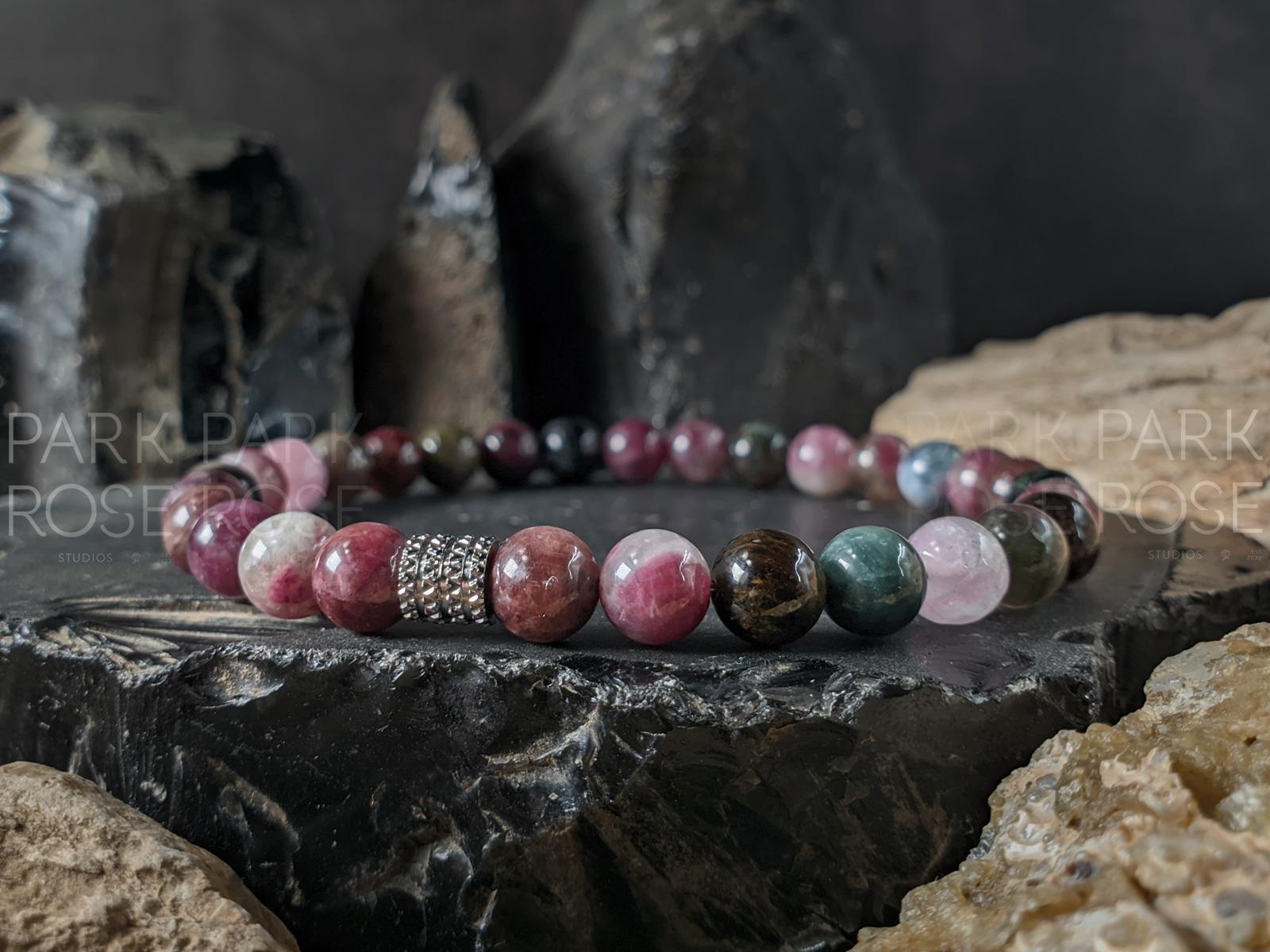 Watermelon Tourmaline Bracelets