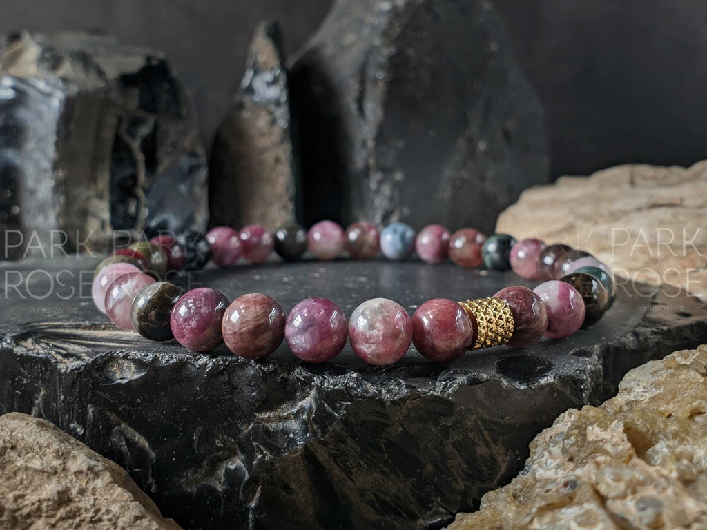 Watermelon Tourmaline Bracelets