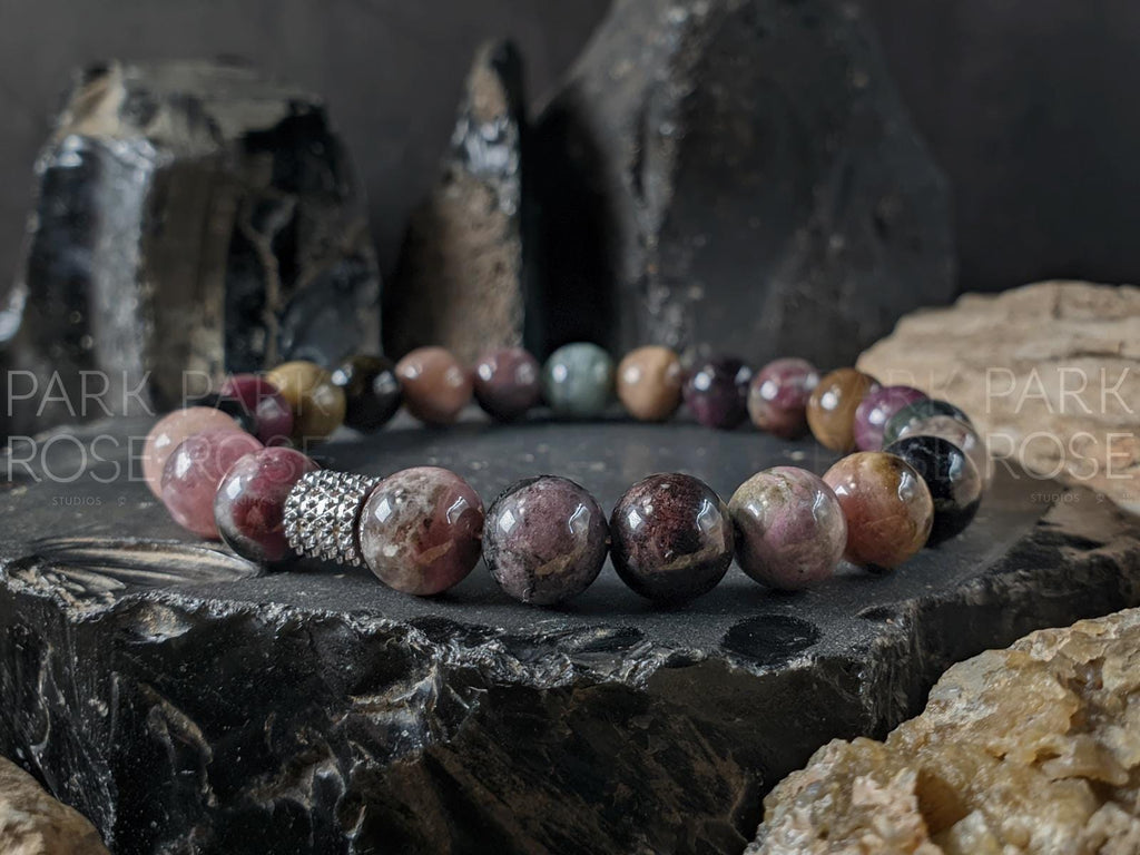 Watermelon Tourmaline Bracelets