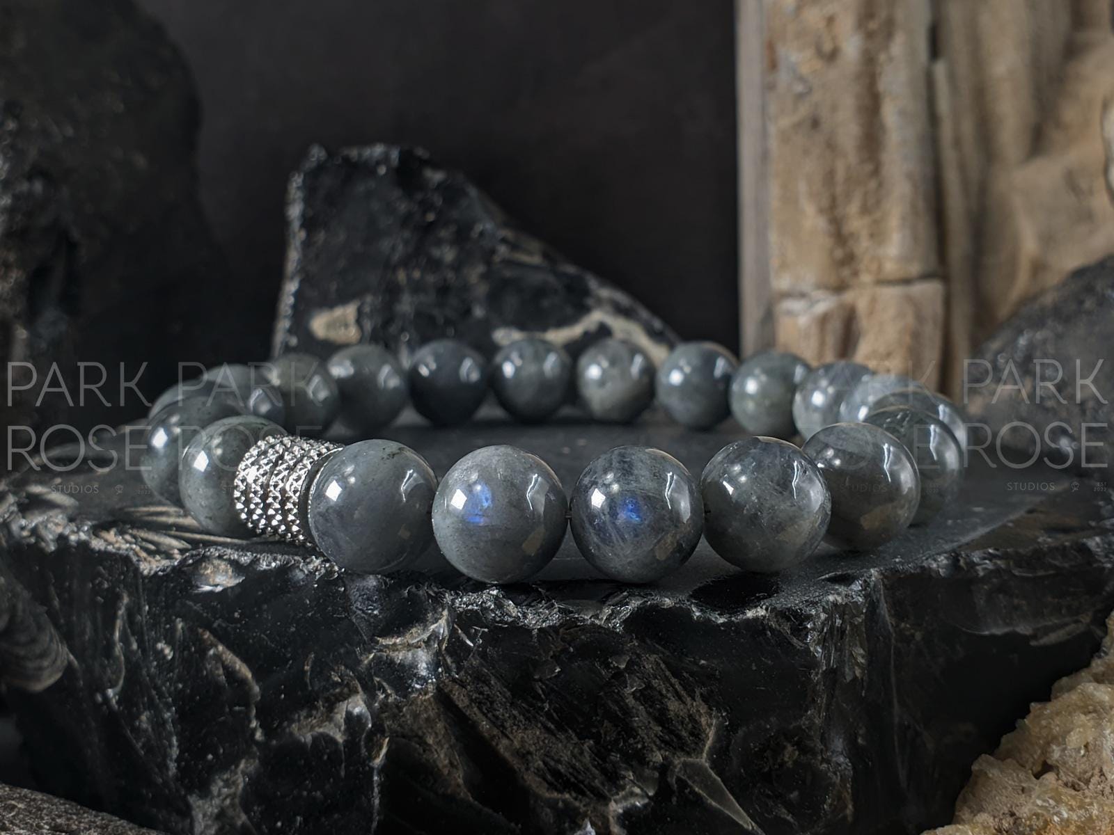 Argentinian Blue Flash Labradorite Bracelet (6/8/10mm)