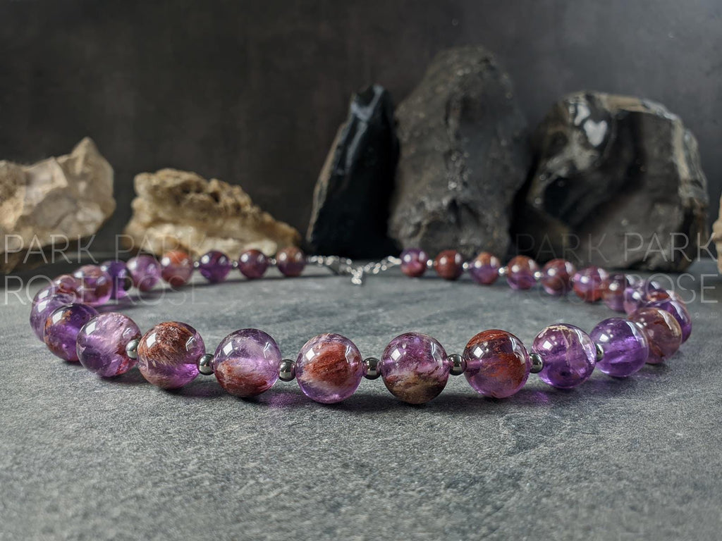 AAA Super Seven Gemstone Necklace (12mm)