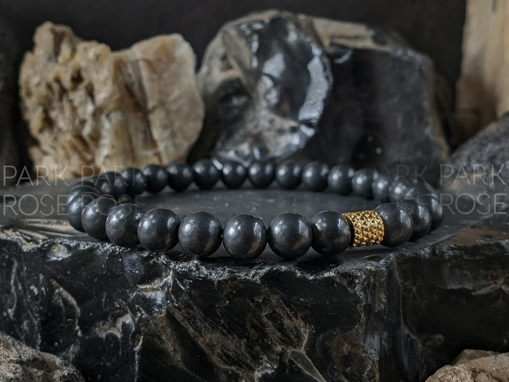 Petrovsky Shungite Bracelet (6mm/8mm)