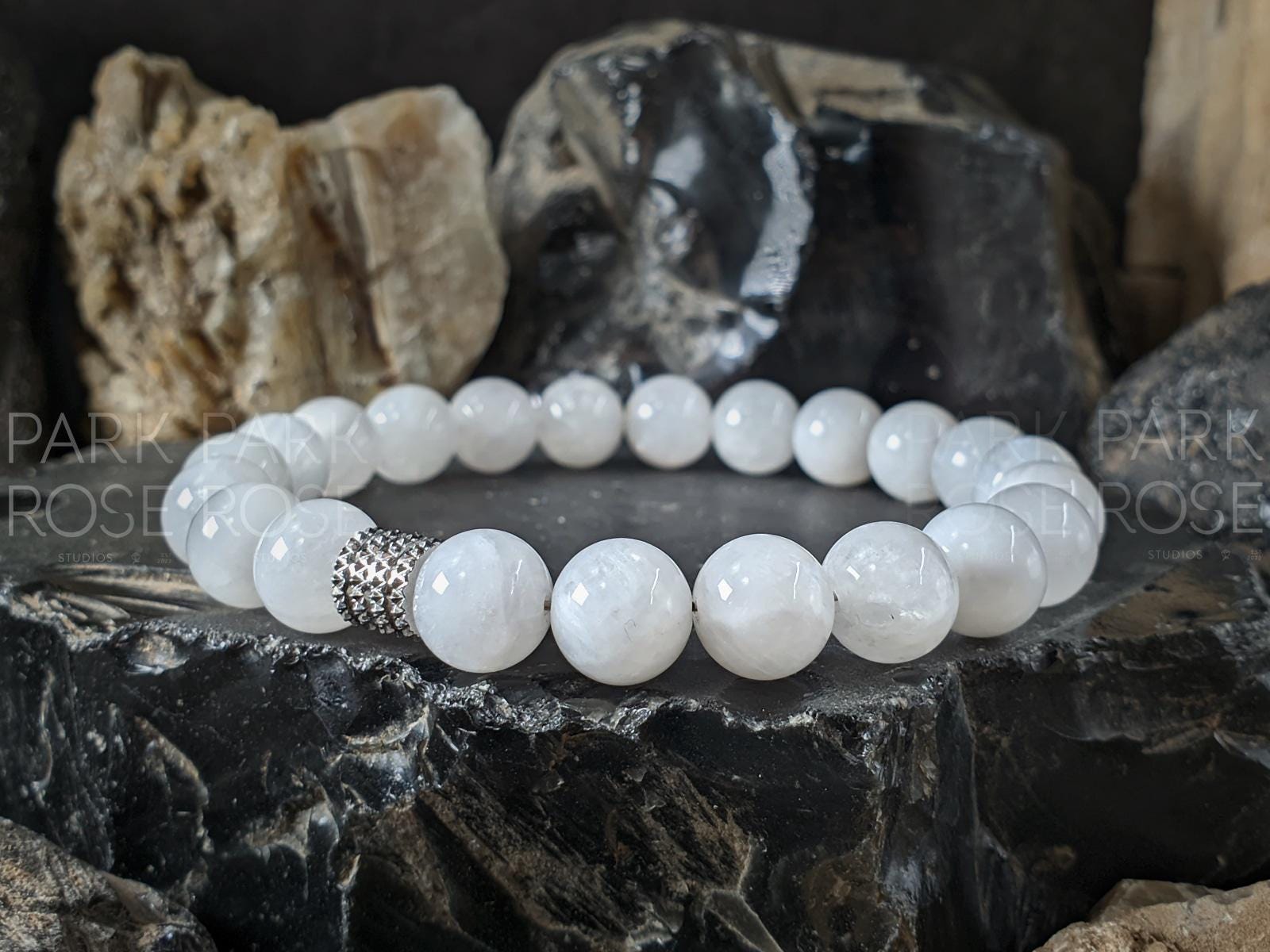 AAAA Sri Lanka Moonstone Bracelet (6/8/10mm)