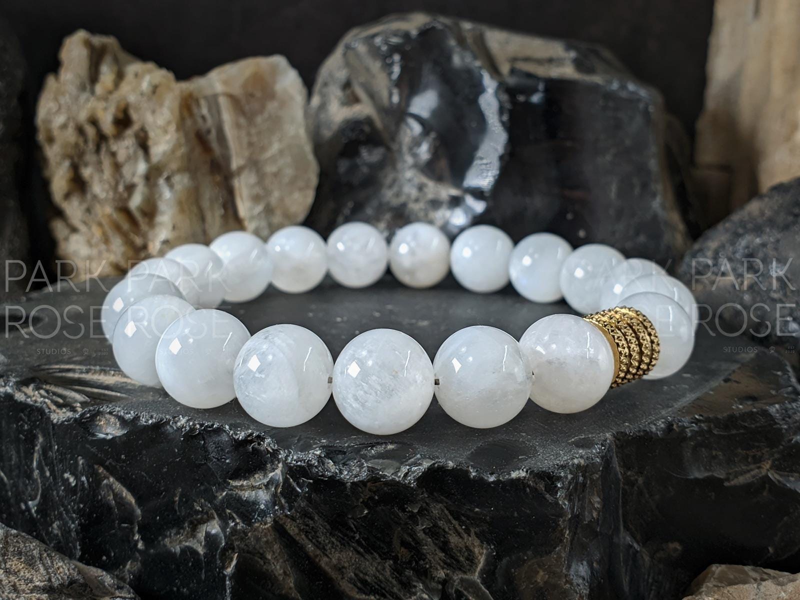 AAAA Sri Lanka Moonstone Bracelet (6/8/10mm)