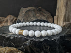 White Coral Beaded Bracelet (6/8/10mm)