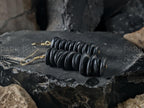 Natural Shungite Chip Earrings: Stainless Steel