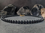 Uruguay Onyx Ankh Carabiner Necklace
