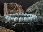 Natural 8mm Untreated Myanmar Jadeite Bracelet