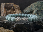 Natural 8mm Untreated Myanmar Jadeite Bracelet