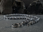 Faceted Gibeon Meteorite Necklace (8mm)