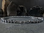 Faceted Gibeon Meteorite Necklace (8mm)