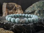 Natural 8mm Untreated Myanmar Jadeite Bracelet