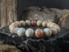 Natural Untreated Aqua Terra Jasper Bracelet (10mm)