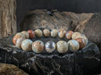 Natural Untreated Aqua Terra Jasper Bracelet (10mm)