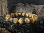 Natural South Africa Golden Tiger's Eye Bracelet (10mm)