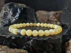 AAA Natural Australia Yellow Opal Bracelet (6mm)