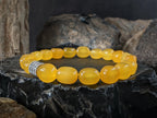 Natural Africa Topaz Jade Nugget Bracelet