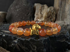 2026 Year of the Fire Horse Bracelet: Red Carnelian, Amethyst, Lapis, Onyx, Tiger's Eye, Citrine