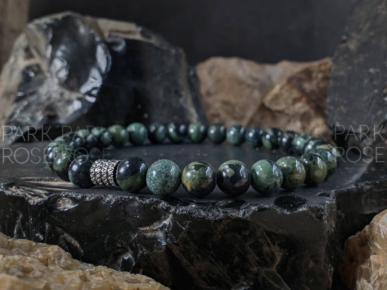 Natural Brazil Kambaba Jasper Bracelet (6/8/10mm)