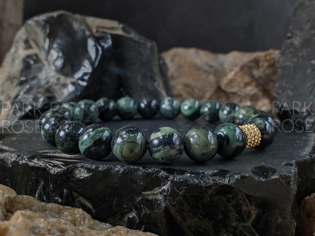 Natural Brazil Kambaba Jasper Bracelet (6/8/10mm)