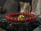 2026 Year of the Fire Horse Bracelet: Red Carnelian, Amethyst, Lapis, Onyx, Tiger's Eye, Citrine