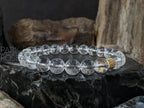 Natural Brazil Clear Quartz Crystal Bracelet (8mm)
