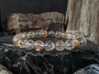 8mm Natural Natural Herkimer Diamond Bracelet
