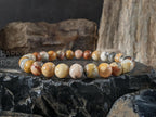 Natural Crazy Lace Agate Gemstone Bracelet (6/8/10mm)