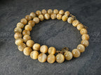 Natural South Africa Golden Tiger's Eye Beaded Necklace (10mm)