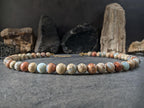 Natural Untreated Aqua Terra Jasper Necklace (10mm)