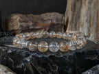 8mm Natural Natural Herkimer Diamond Bracelet