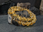 Brazil Citrine Necklace, Solar Plexus Chakra (10mm)