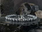 999 Silver Year of the Horse Gibeon Meteorite Bracelet