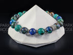 Phoenix Azurite Gemstone Bracelet (6/8/10mm)